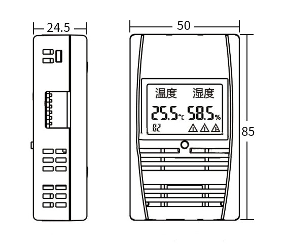 SPD-HT485_D機(jī)架溫濕度傳感器，機(jī)架溫濕度傳感器